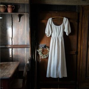 Small Little Cottonwood Brooke Cream Floral Dress